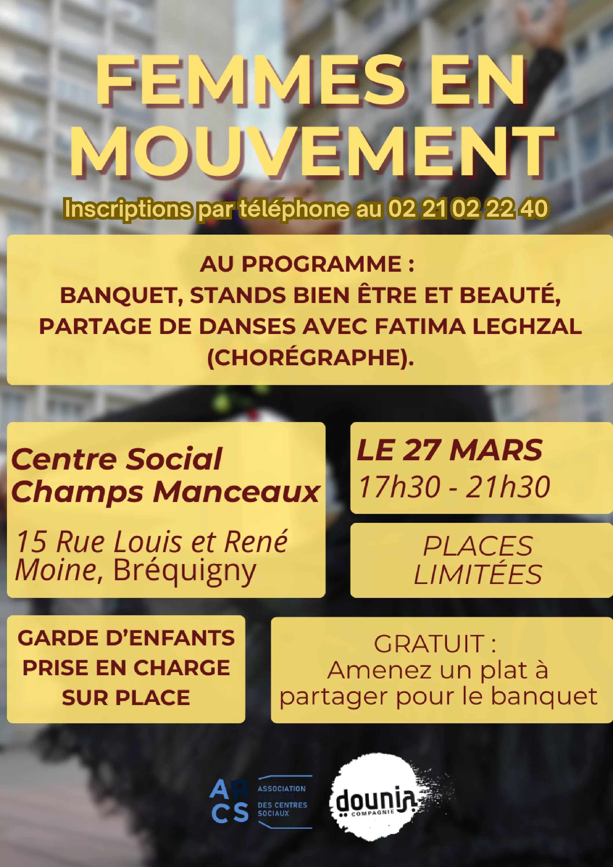 Soirée : FEMMES EN MOUVEMENT