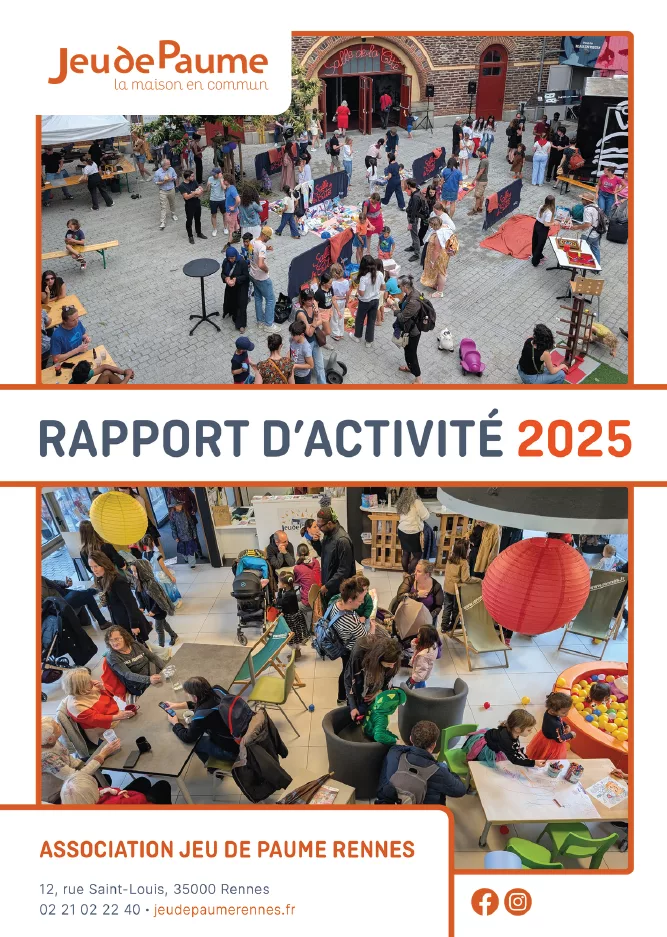 Rapport d'Activité 2025 - Association Jeu de Paume Rennes